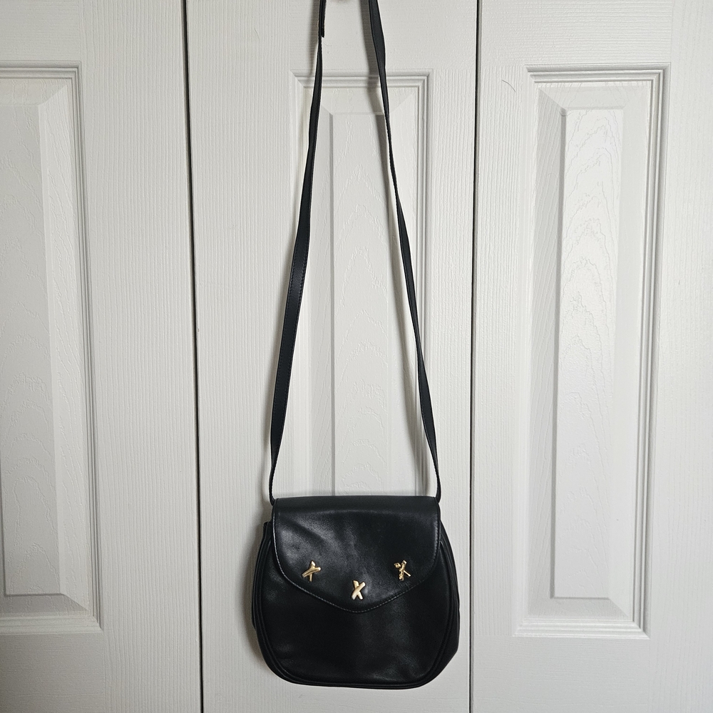 Paloma Picasso Genuine Leather Crossbody- Made In Italy